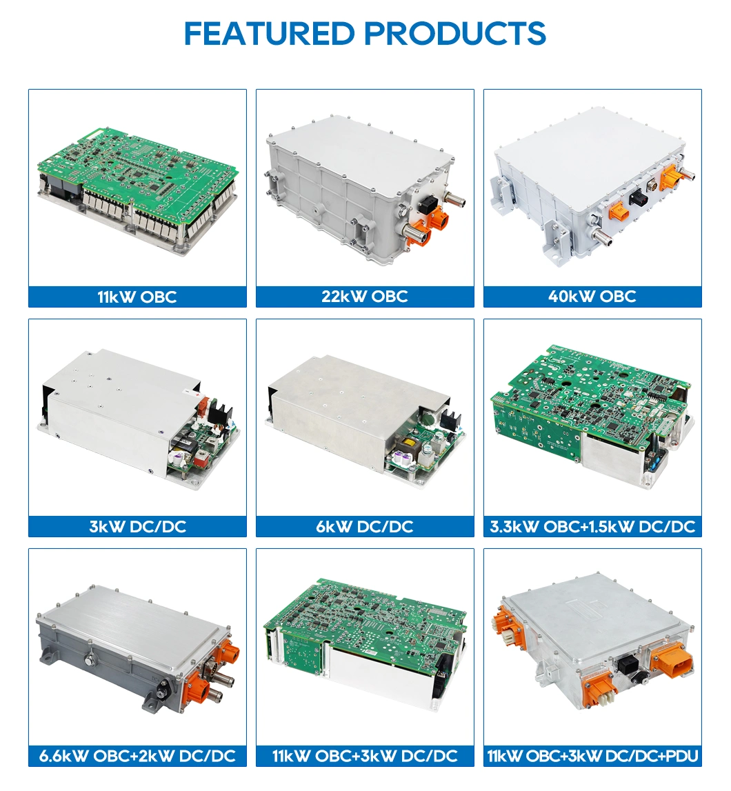 Landworld High Power 13kw on Board Charger Power Supply for Electric Passsenger Car