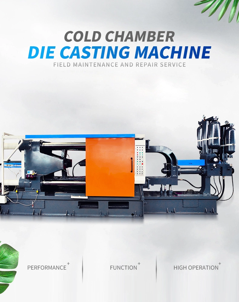 Cold Chamber Casing Hydraulic Gravity Die Casting Machine Servo System