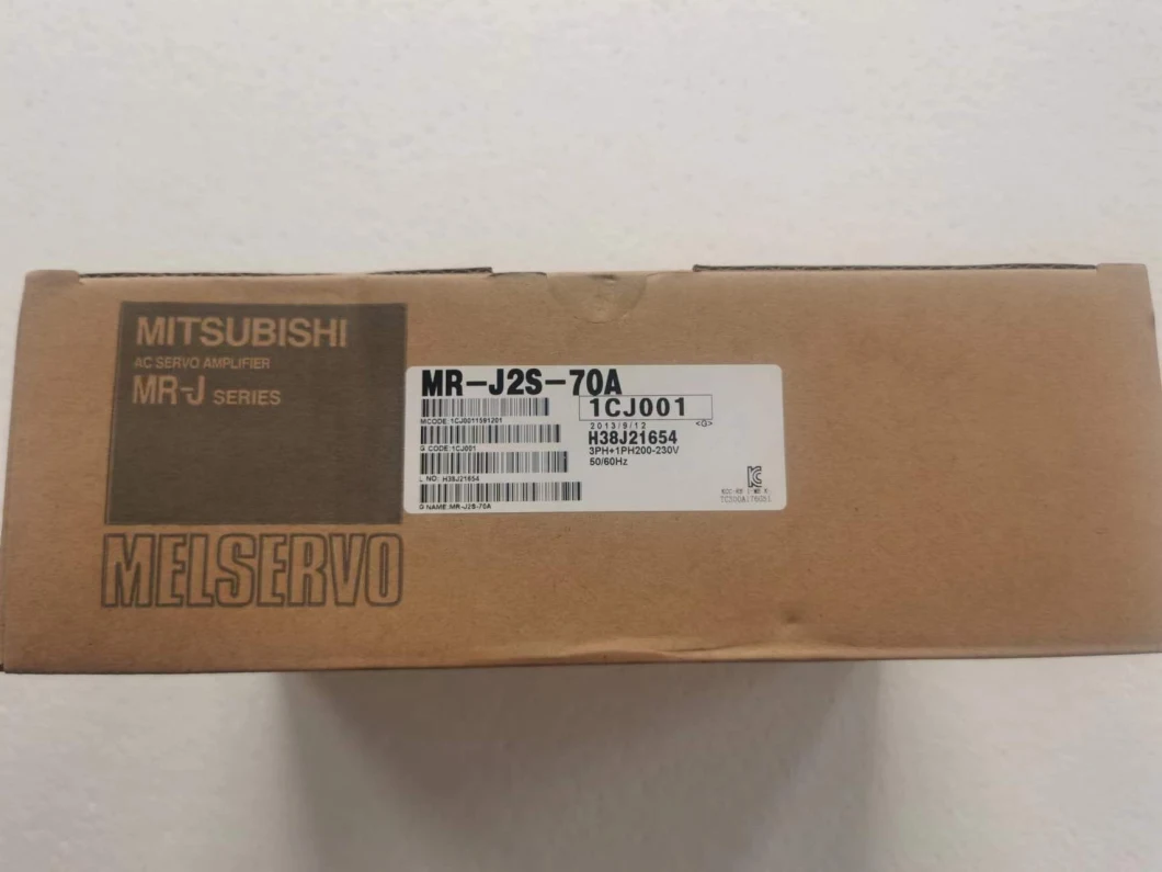 China Brand New Mitsu-Bishi Mr-J2s-70A Digital AC-Servo Amplifier for Rated Motor Power up to 750W Good Price - China Brand New Mitsu-Bishi Servo Drive, Mitsu-B