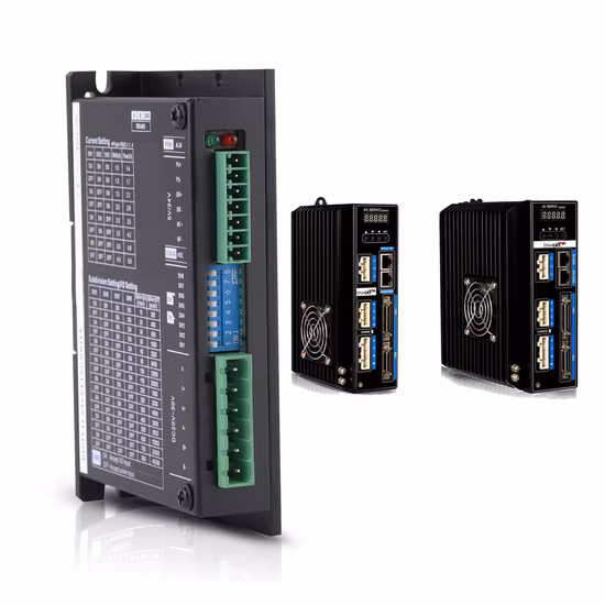 고품질 2상 24-60V DC 폐쇄 루프 서보 모터, 간단한 서보 드라이브